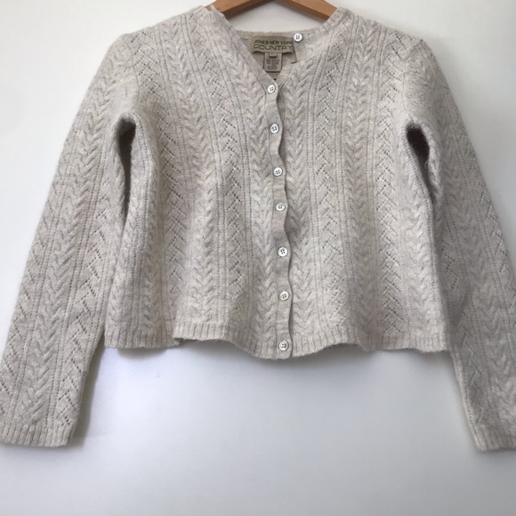 Jones New York cropped cardigan - Picture 2 of 4